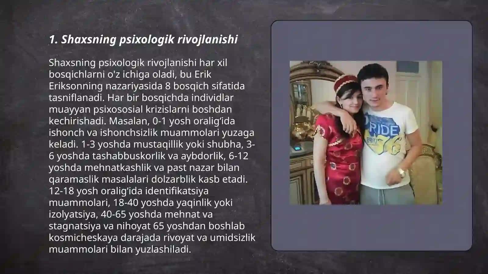 Chet shaxs pisixalogiyasi 3