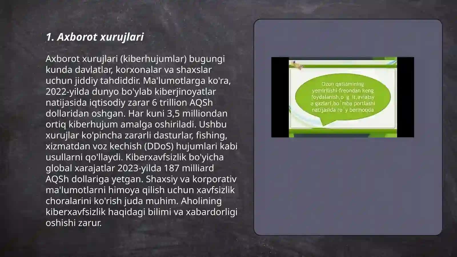 Axborot xurujlari (kiberhujumlar) 3