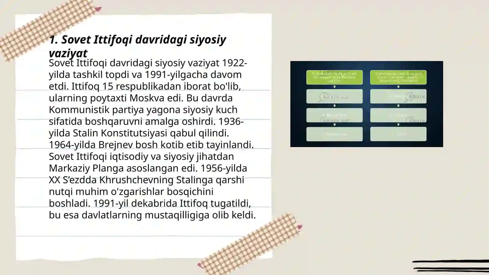 Sovet Ittifoqi davridagi siyosiy vaziyat 3