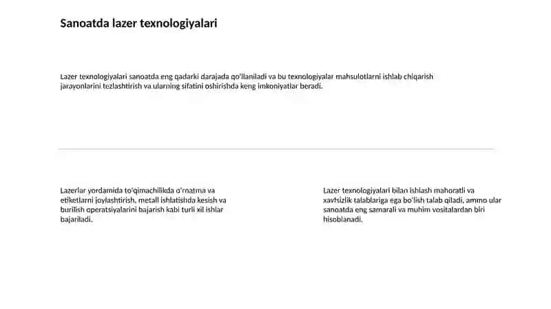 Tasvirlovchi lazer texnologiyalari 3