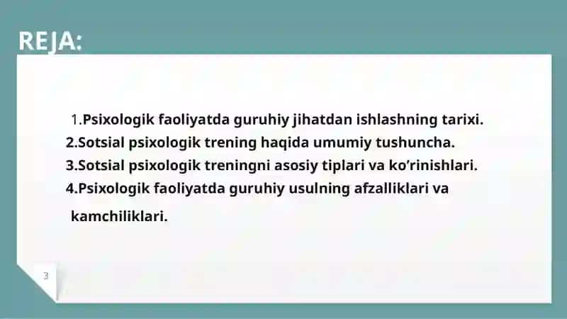 Psixologik trening 3