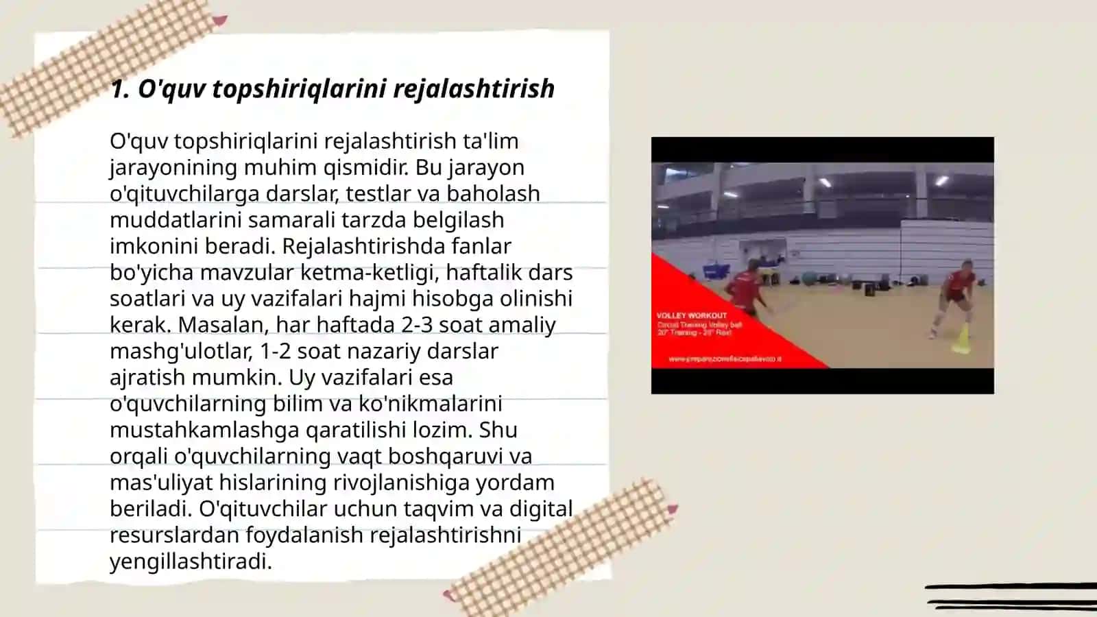 O‘quv topshiriqlari uchun ish qog‘ozlarini tayyorlash 3