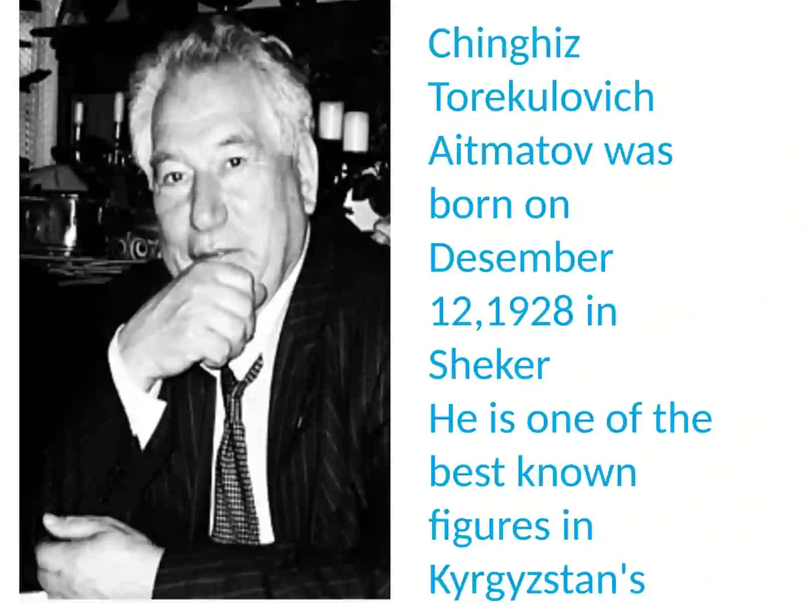 Chinghiz Torekulovich Aitmatov 3