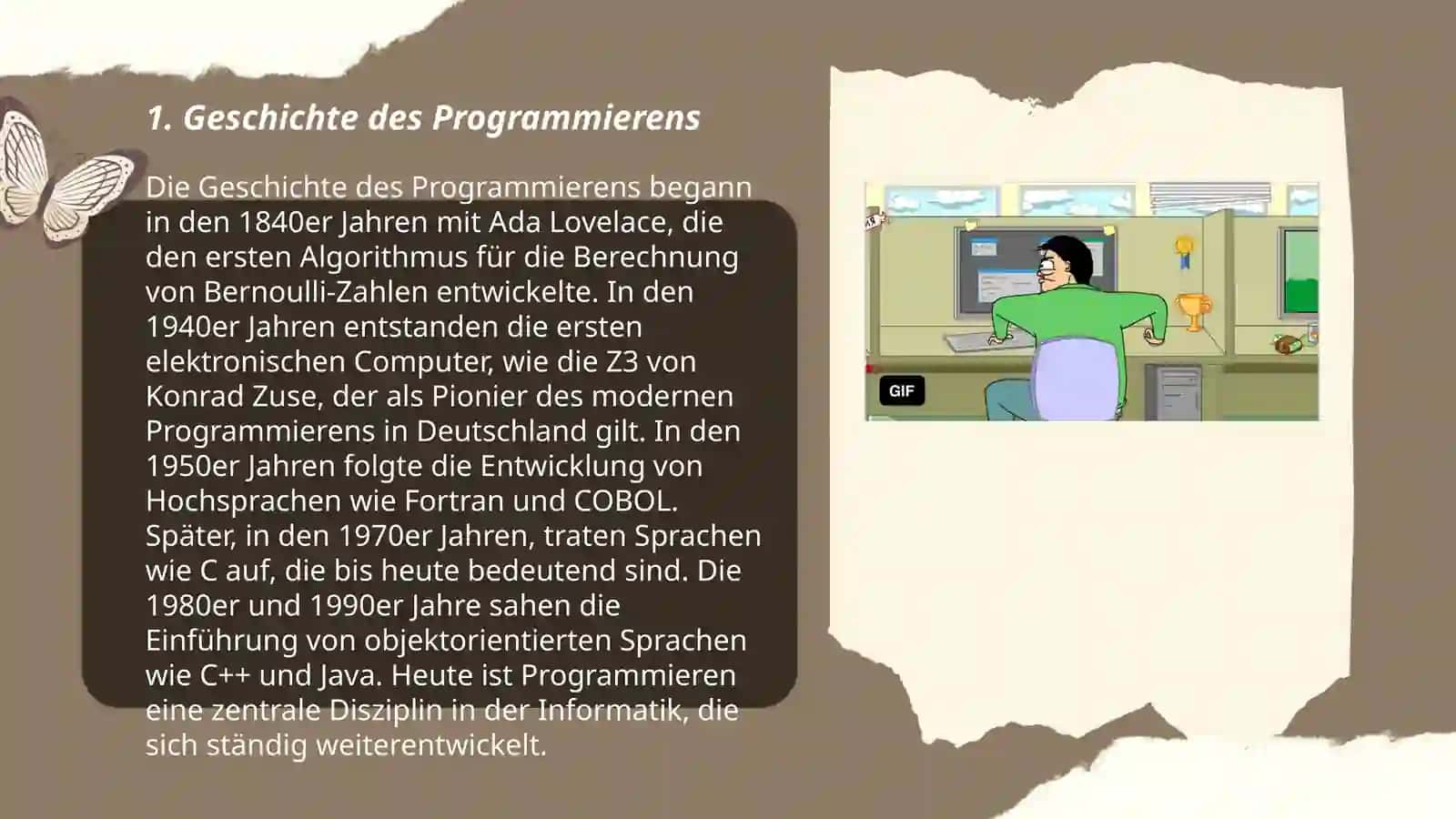 Über den Beruf des Programmierers 3