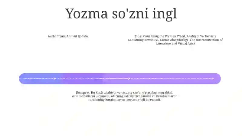 Adabiyot Va Tasviriy San'atning Kesishuvi 3