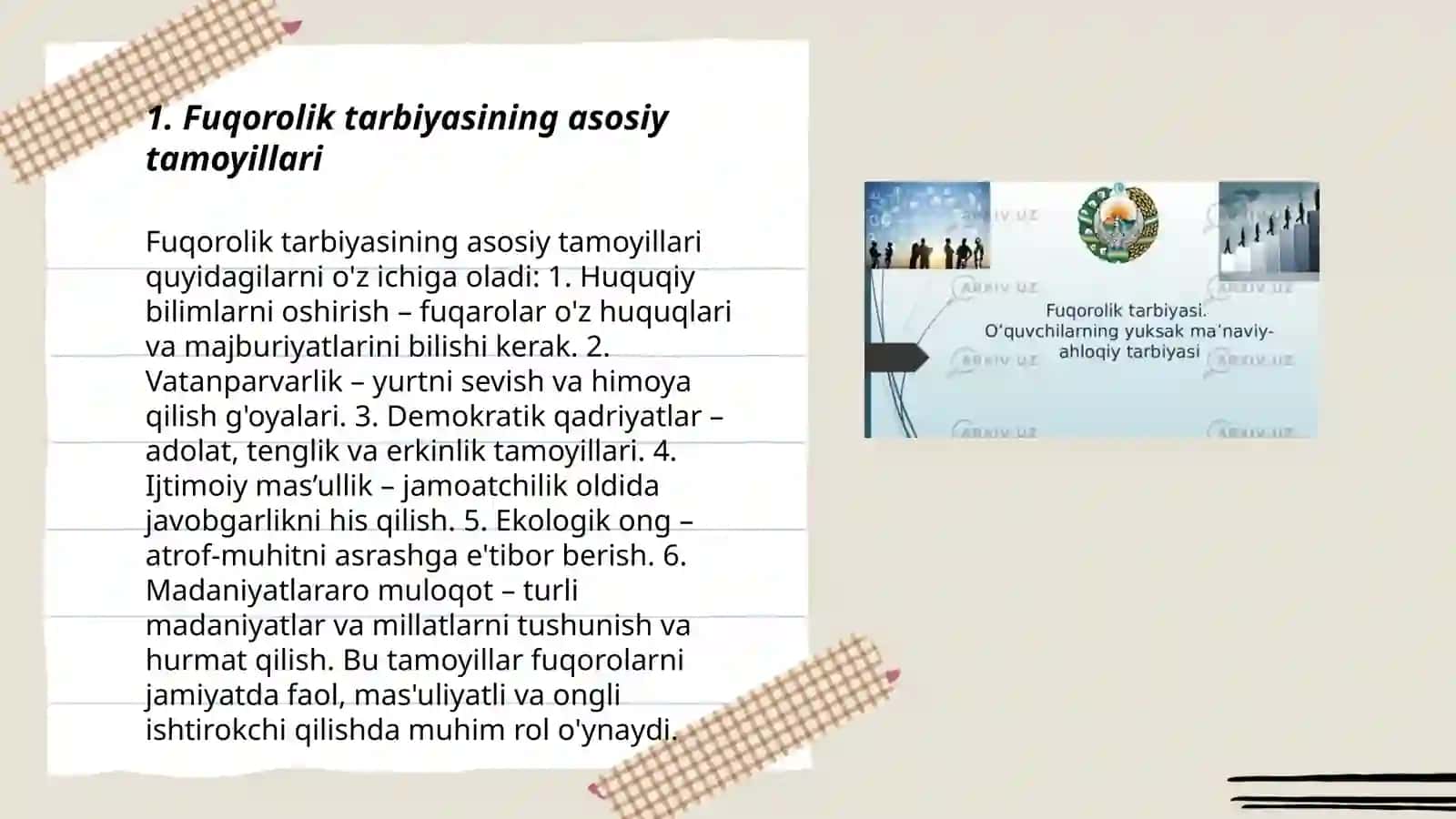 Fuqorolik tarbiyasi 3