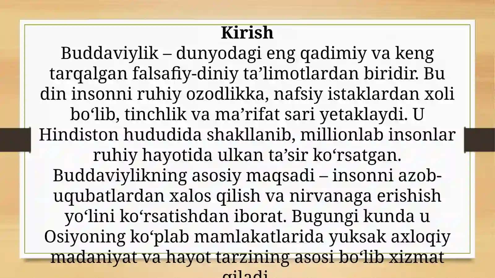 Tinchlik va a'zamlik 3