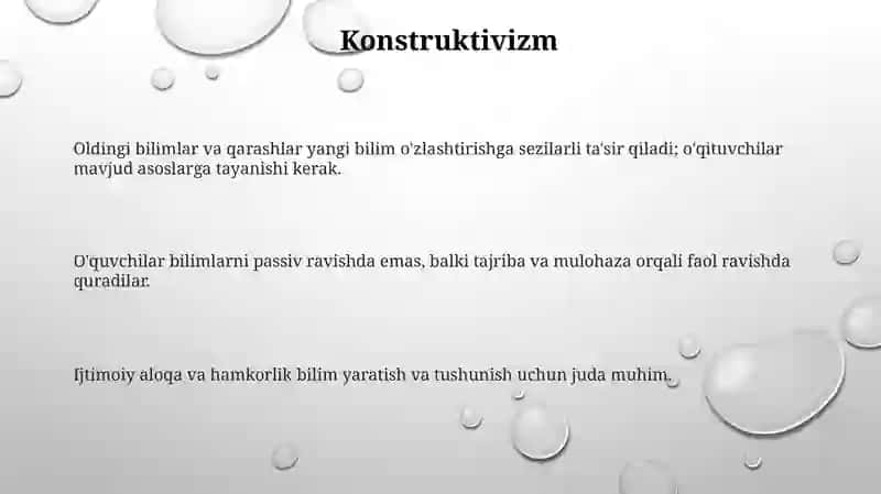 Ta'lim paradigmalari 3