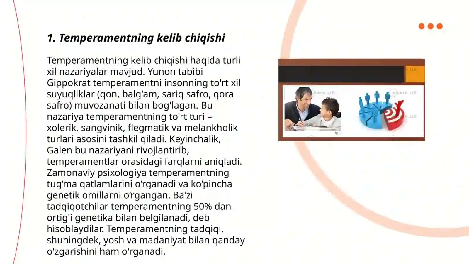 Temperament va uning mazariyasi 3