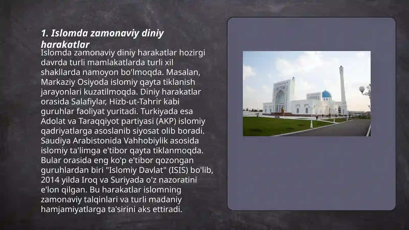 Zamonaviy diniy xarakatlar va sektalar 3