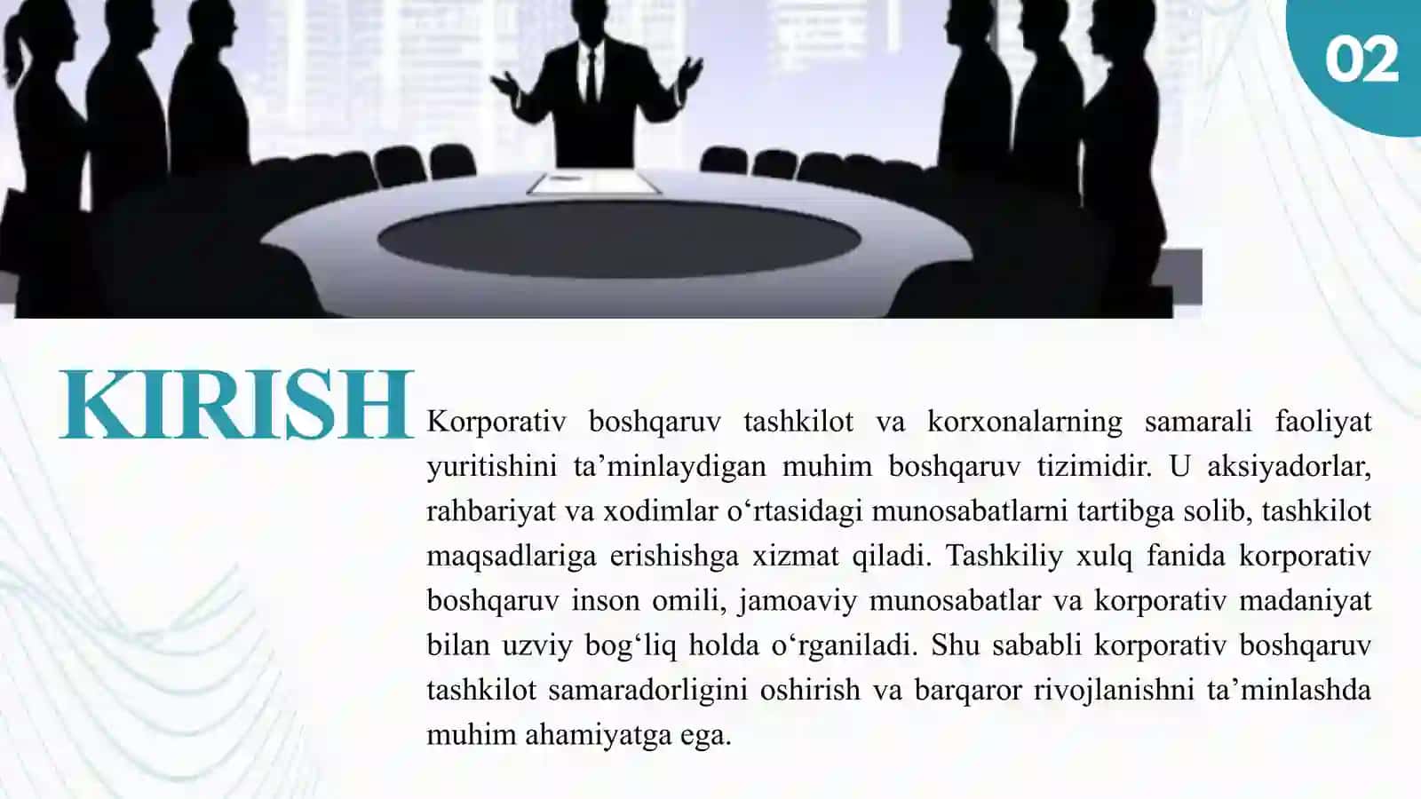 Korporativ boshqaruv 3