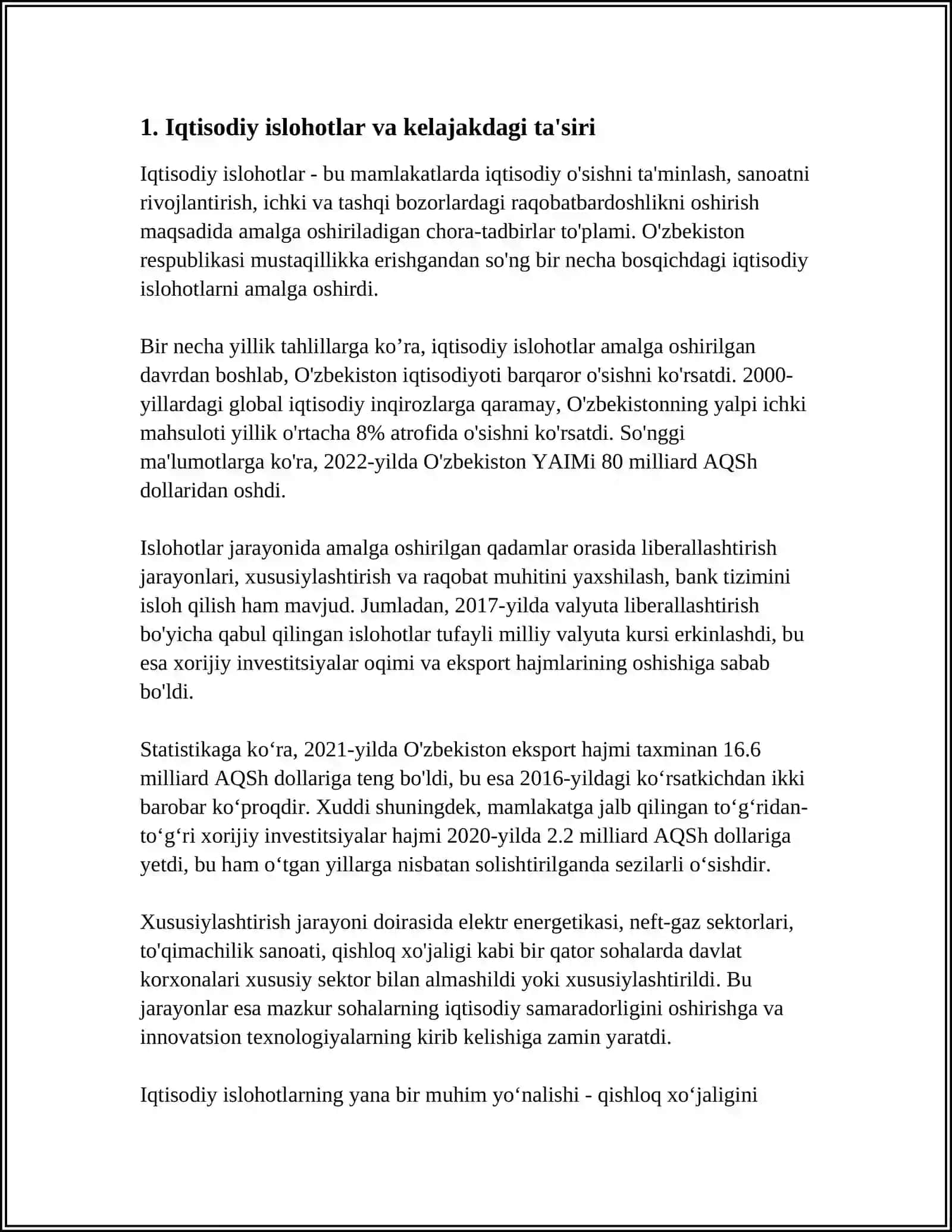 IQTISODIYOT KELAJAGI 3