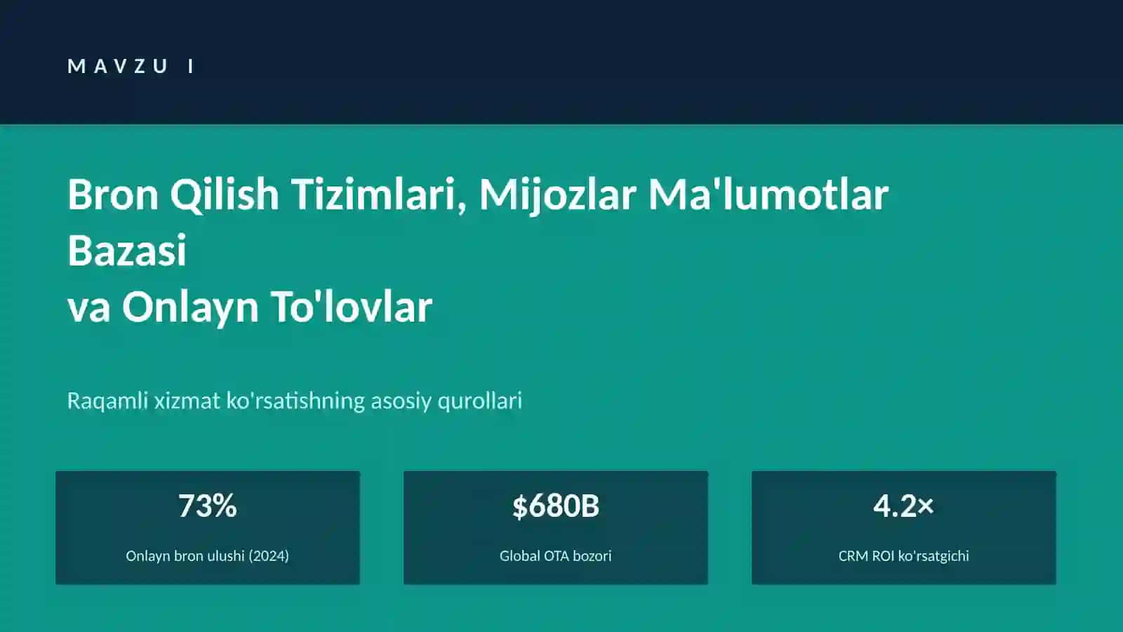Mehmonxonada avtamatlashtirilgan boshqaruv tizimi 3