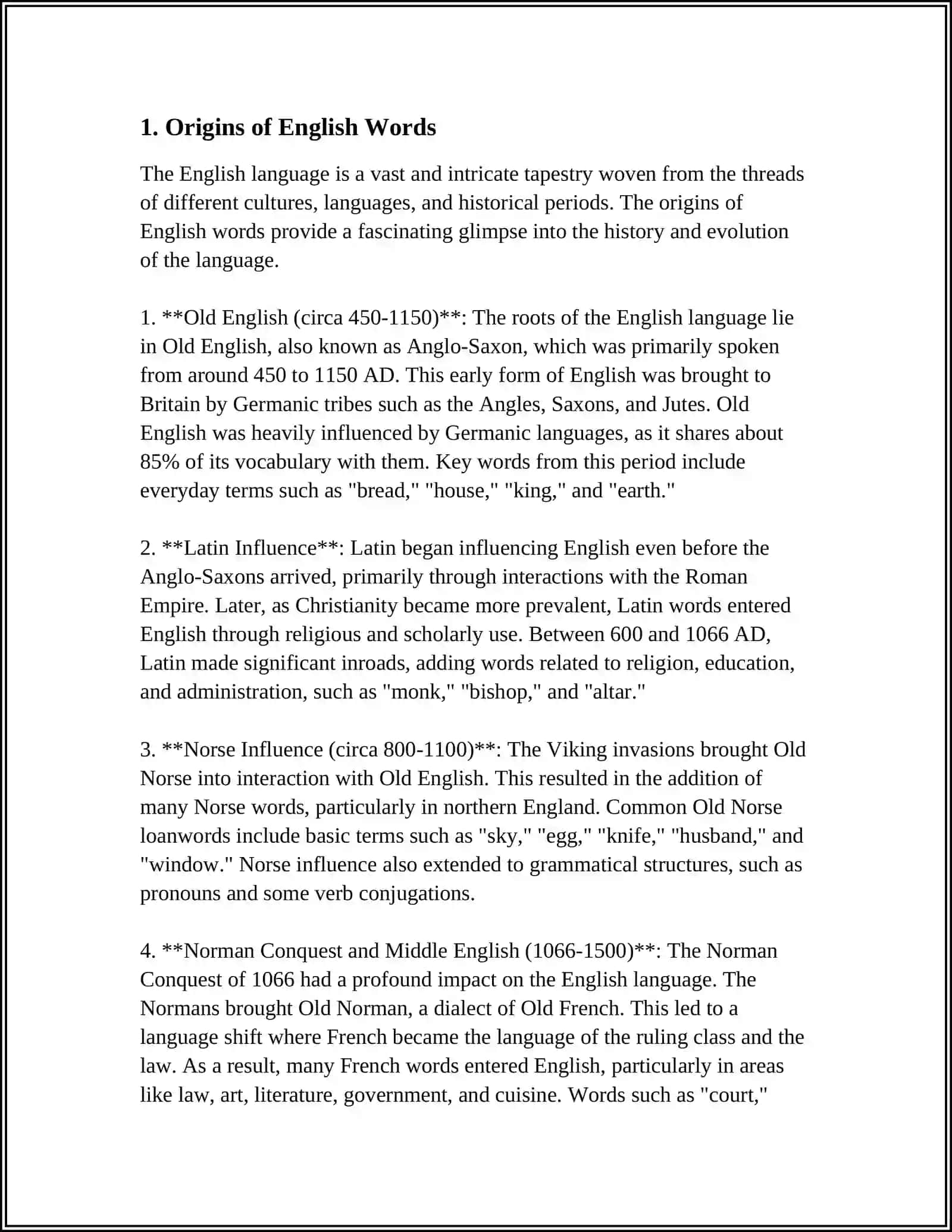 ETYMOLOGY. ENGLISH PROPER WORDS AND BORROWINGS 3