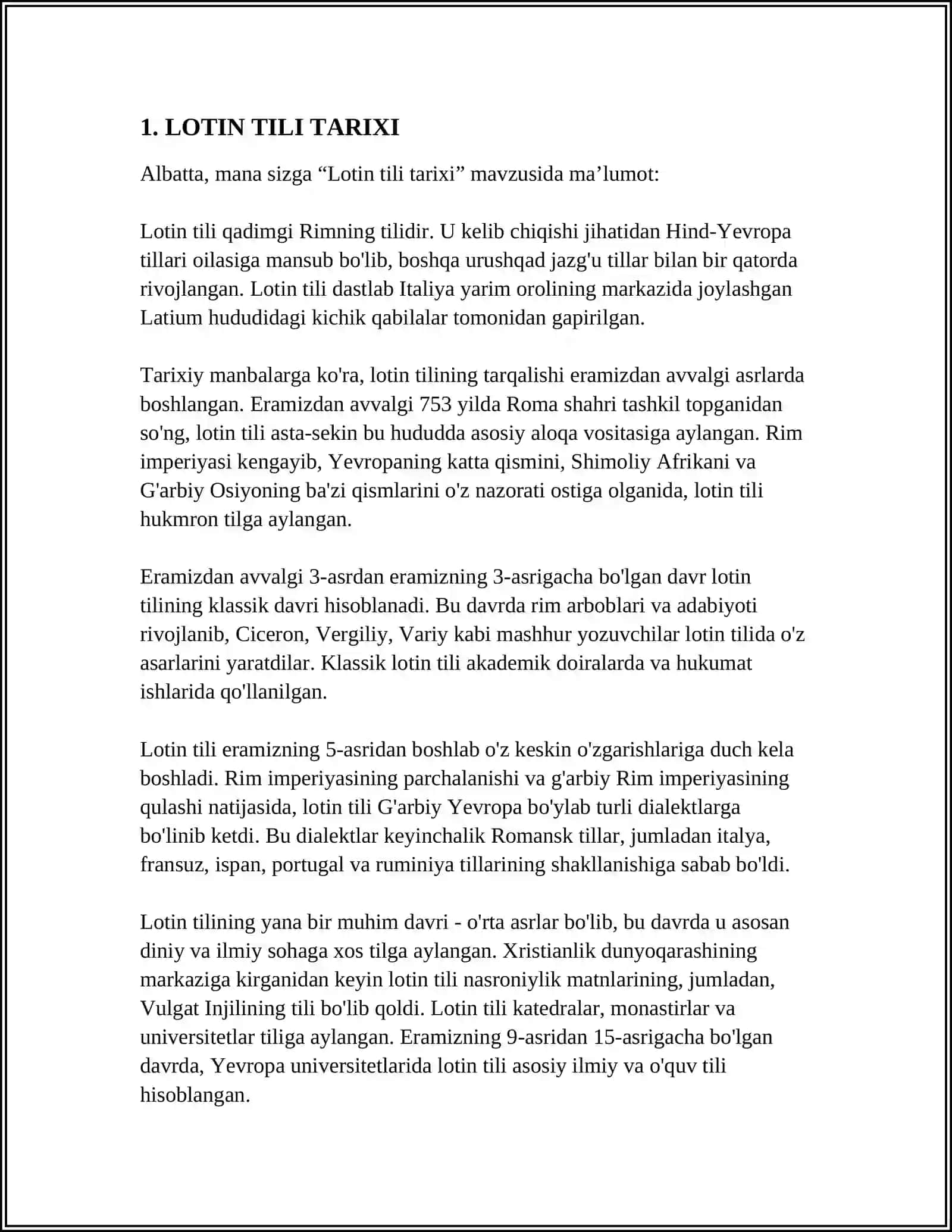 LOTIN TILI TARIXI 3