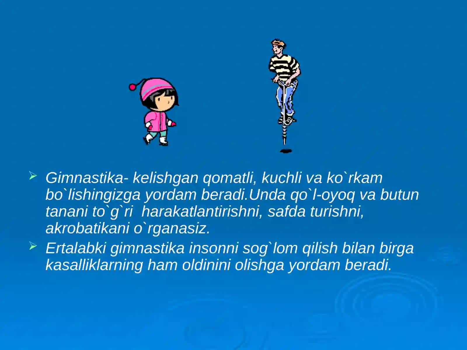 Erkinmashqlar 3