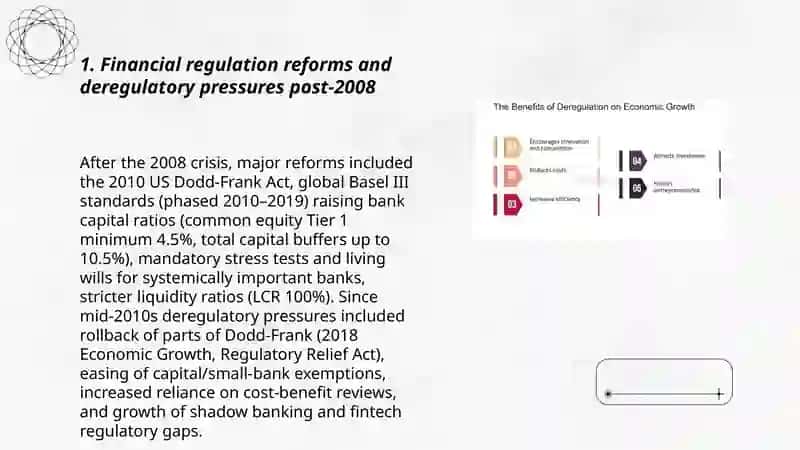 Regulation and deregulation today 3