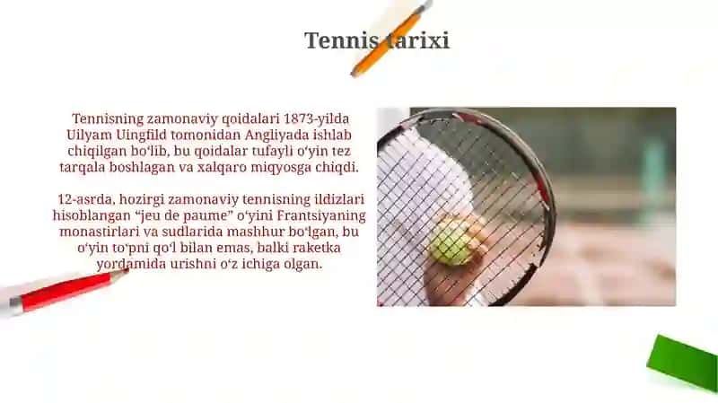 Tennis Tarixi 3