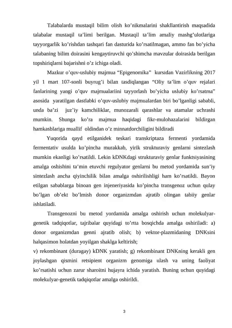 Epigenomika fani 3