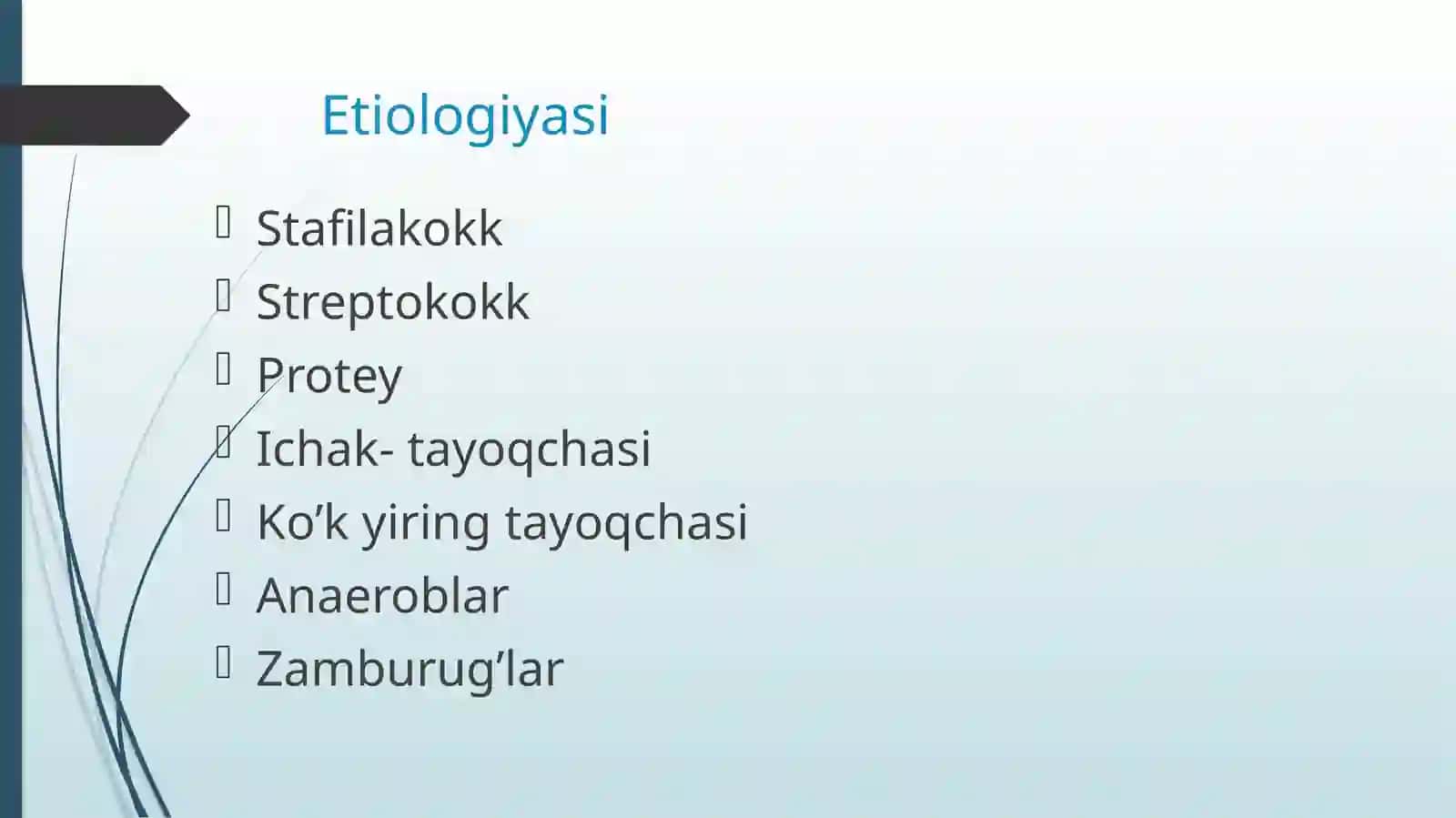 Sepsis-nospesifikiyiringli infeksiya turlari 3