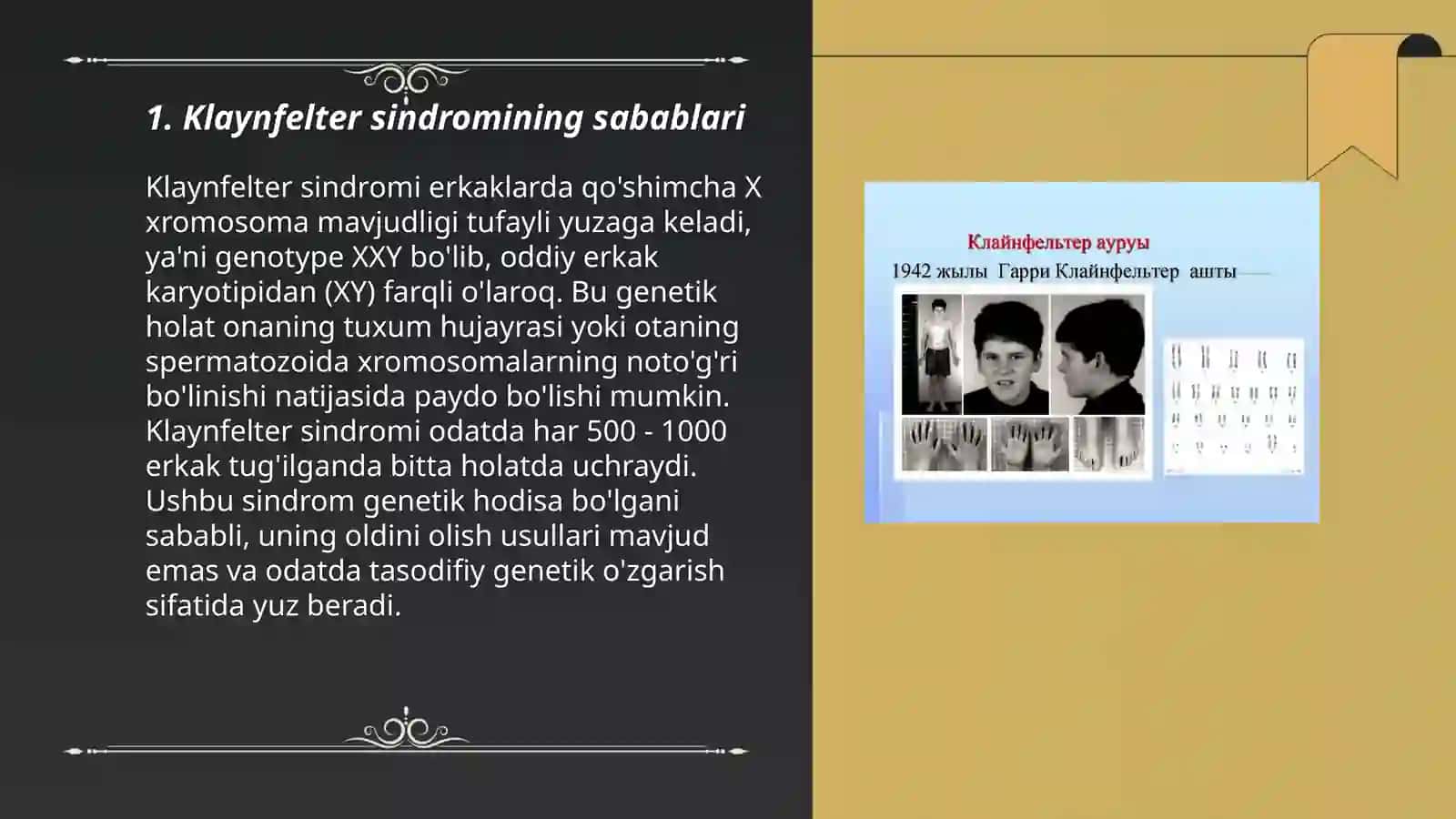 Klaynfelter sindromi 3