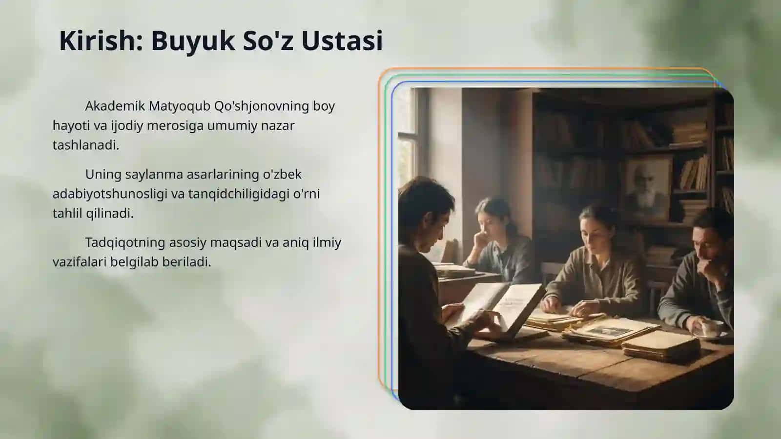 Matyoqub Qo'shjonov Saylanma asari 3