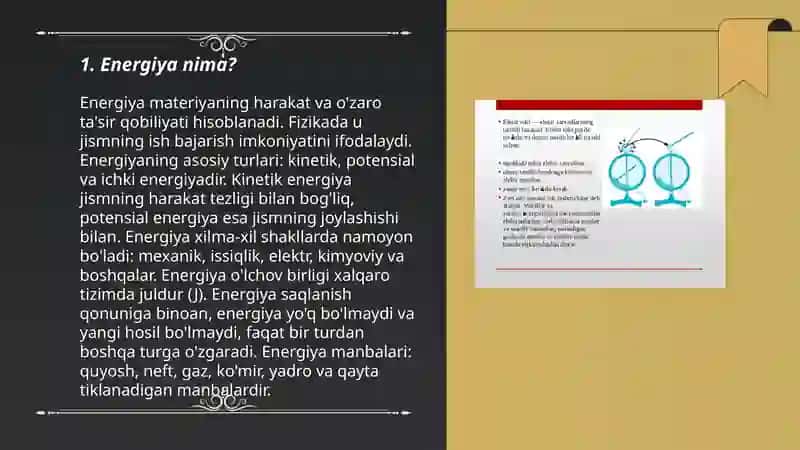 Energiya va uning turlari 3