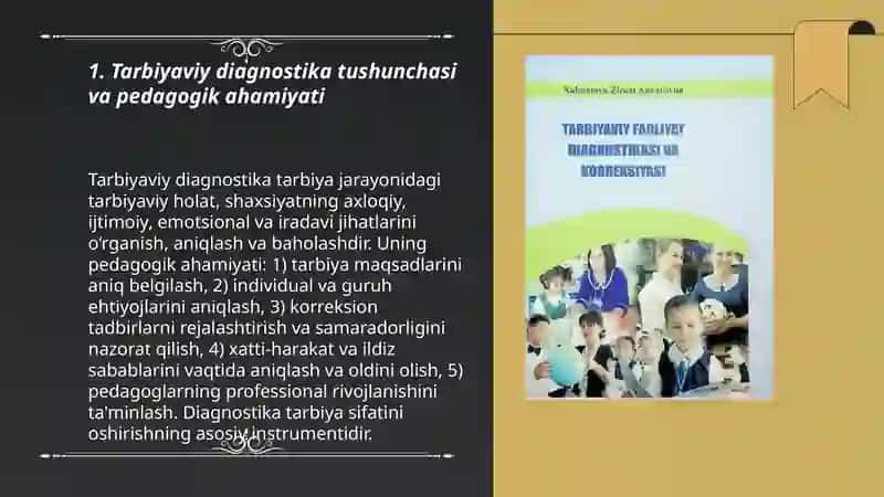 Tarbiyaviy faoliyatni tashkil etishda diagnostika va korreksiya 3