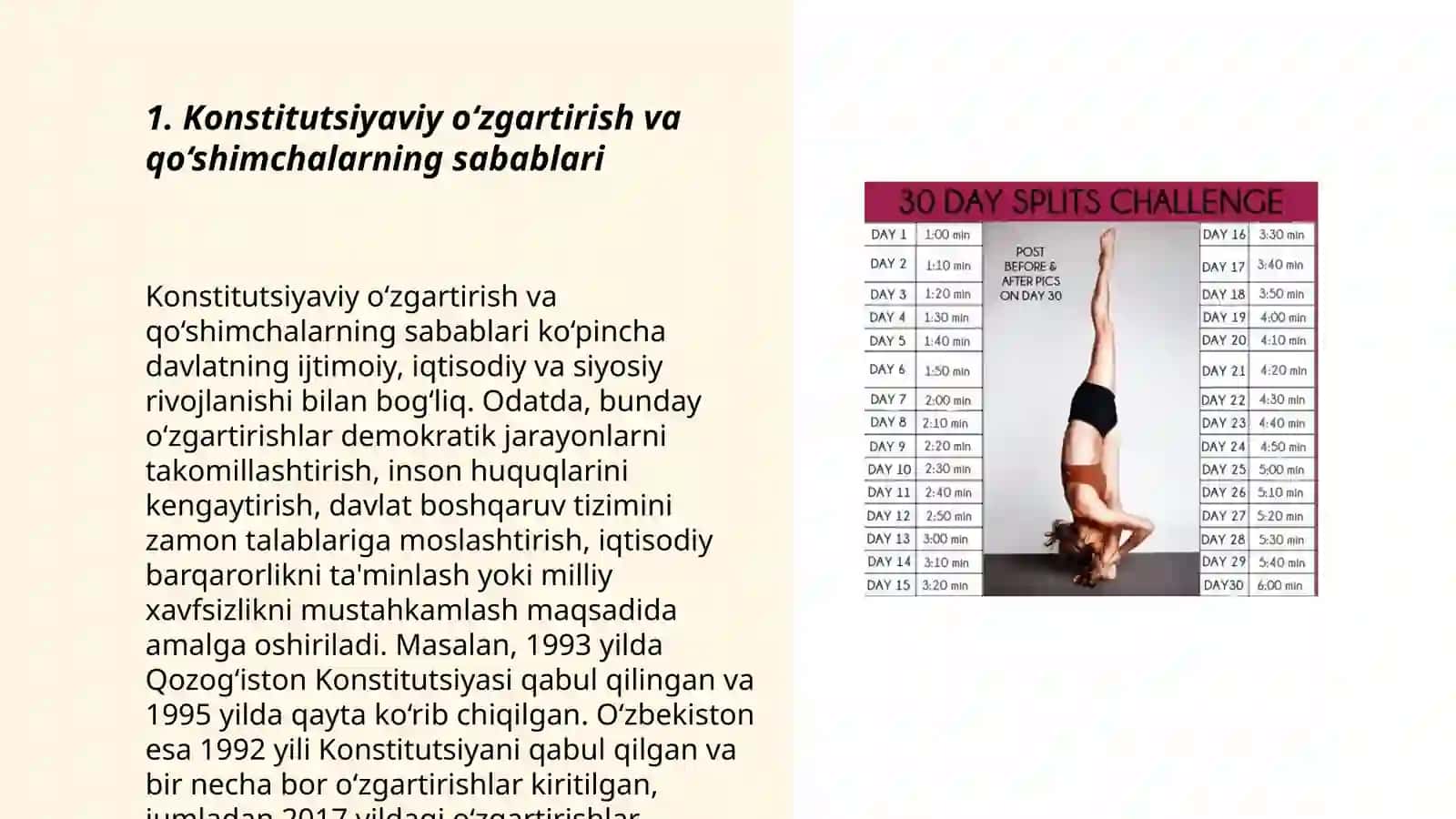 Konstitutsiyaviy o'zgartirish va qo'shimchalarning sabablari 3