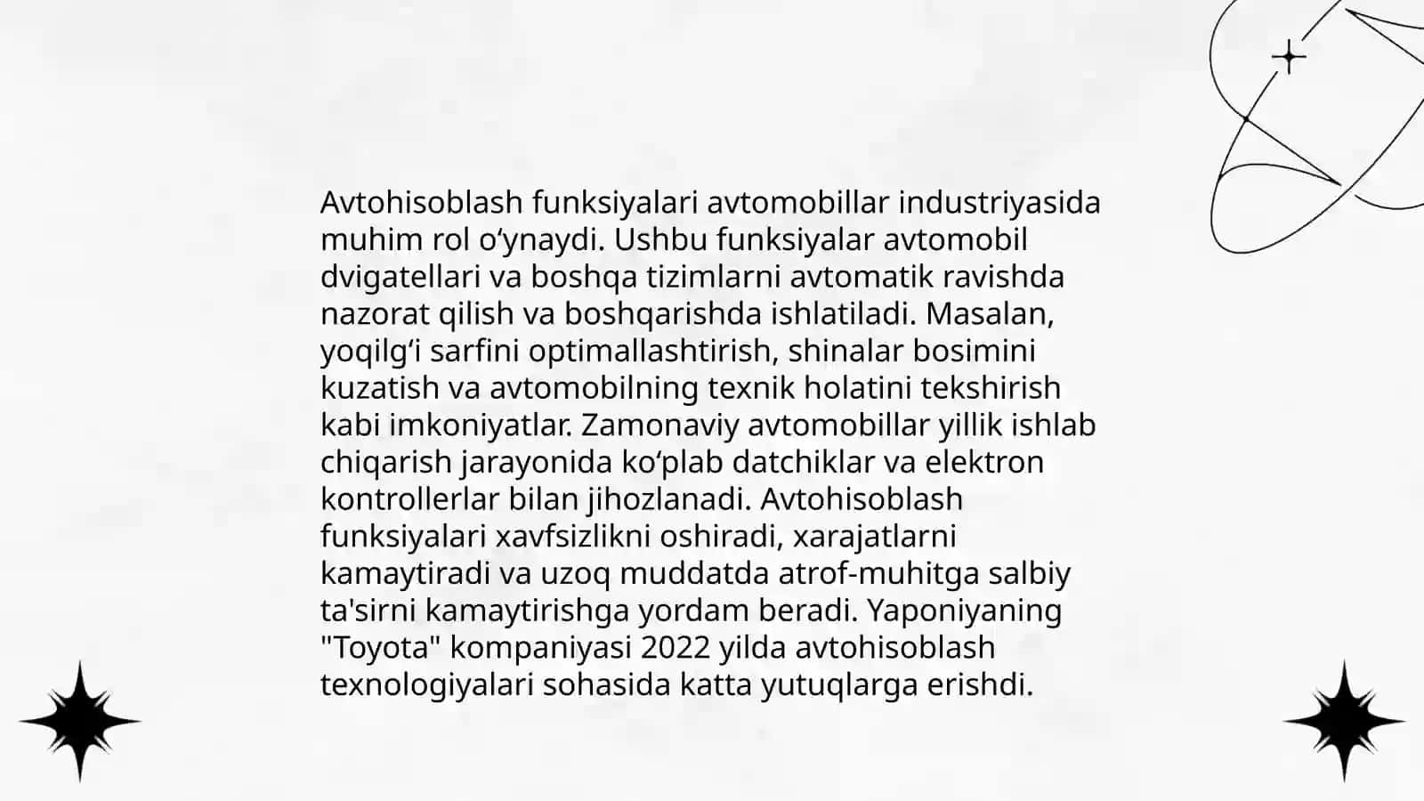 Avtohisoblash funksiyalari Excel dasturida 3