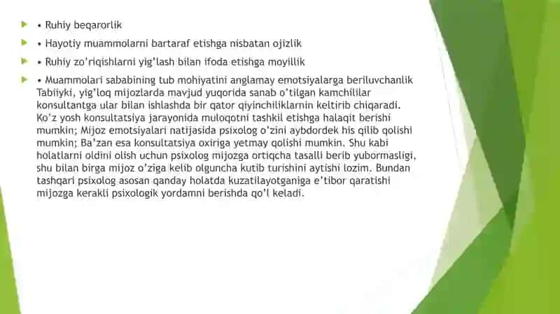 Psixologik maslahat 3