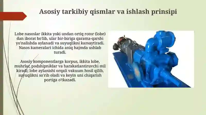 Loyqa haydovchi nasoslar 3