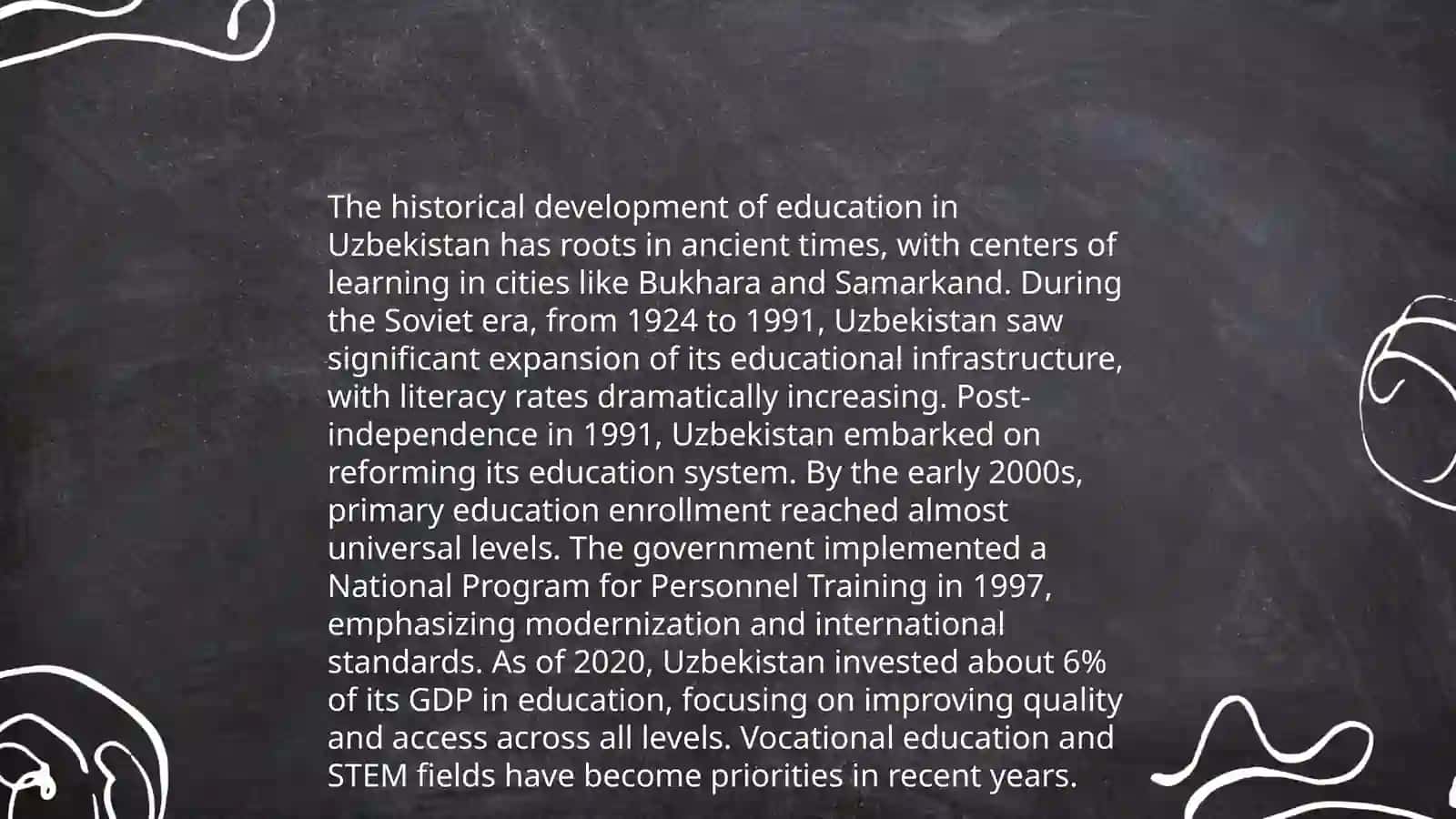 Historical Development of Education in Uzbekistan 3