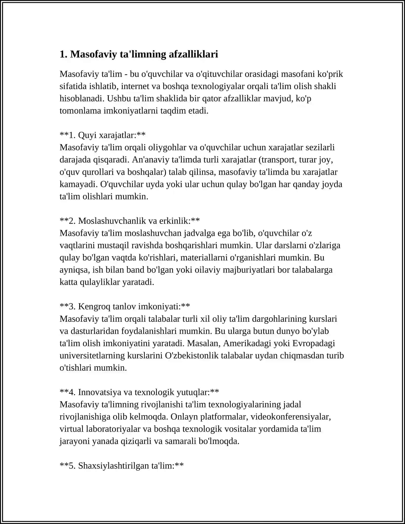 MASOFAVIY TAʼLIM TEXNOLOGIYALARI 3