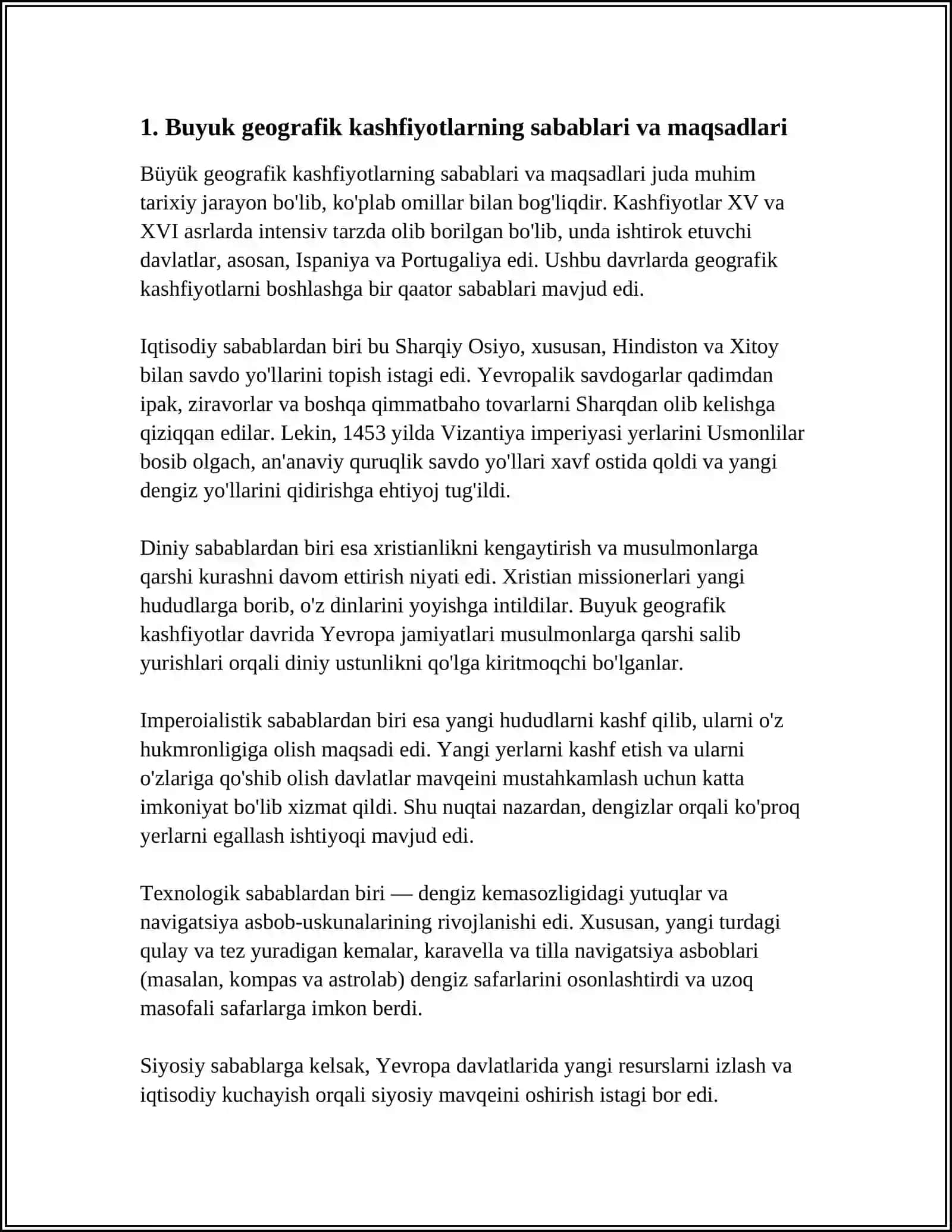BUYUK GEOGRAFIK KASHFIYOTLAR 3