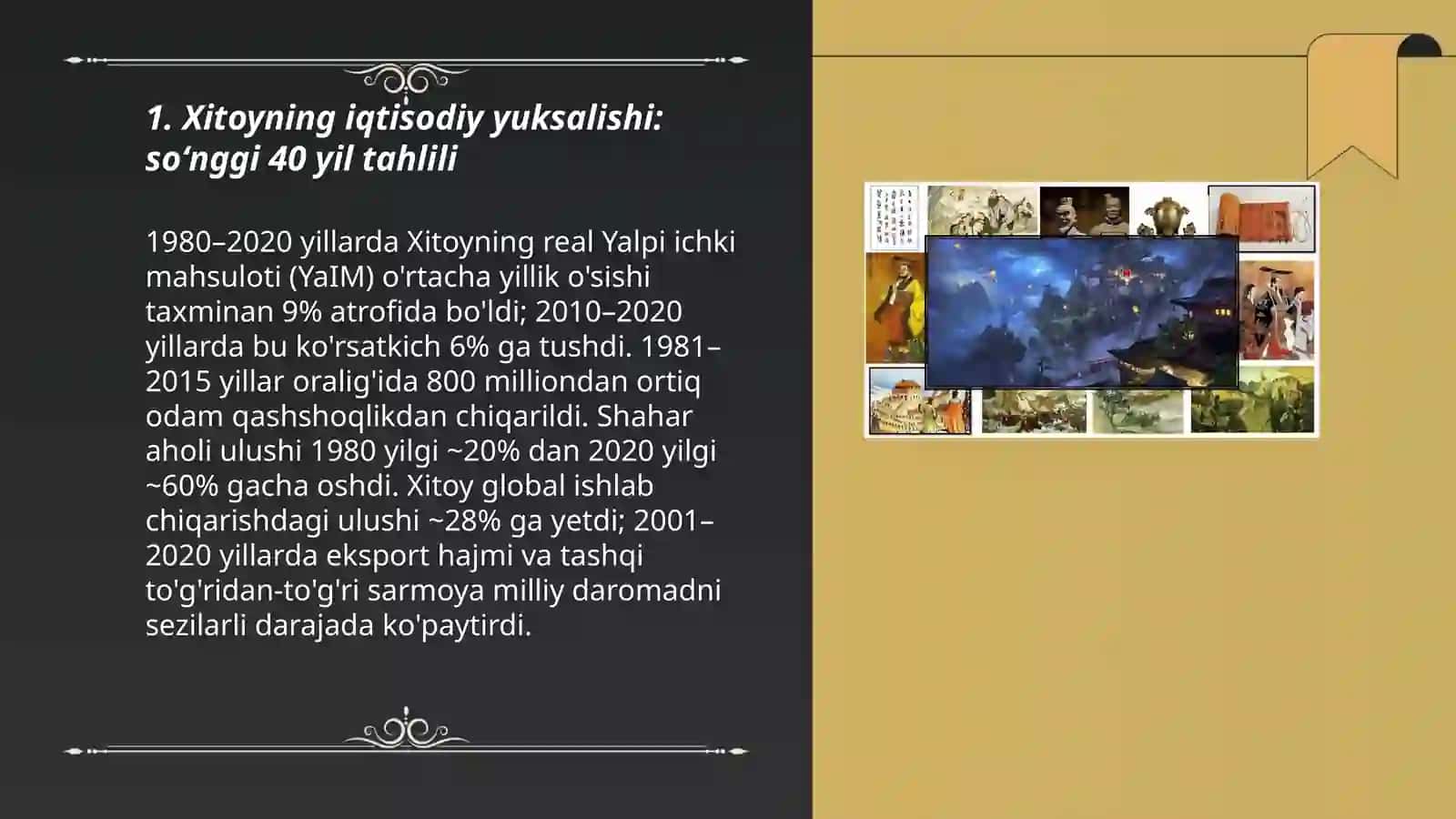 Xitoyning iqtisodiy yuksalishi: soʻnggi 40 yil tahlili 3