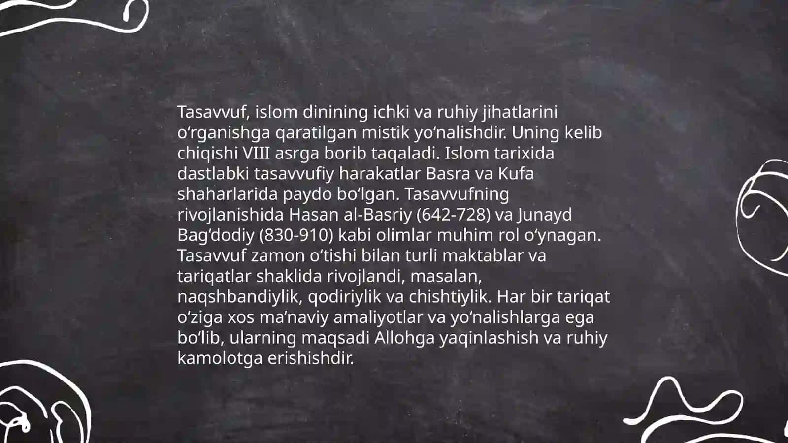 Tasavvuf haqida 3