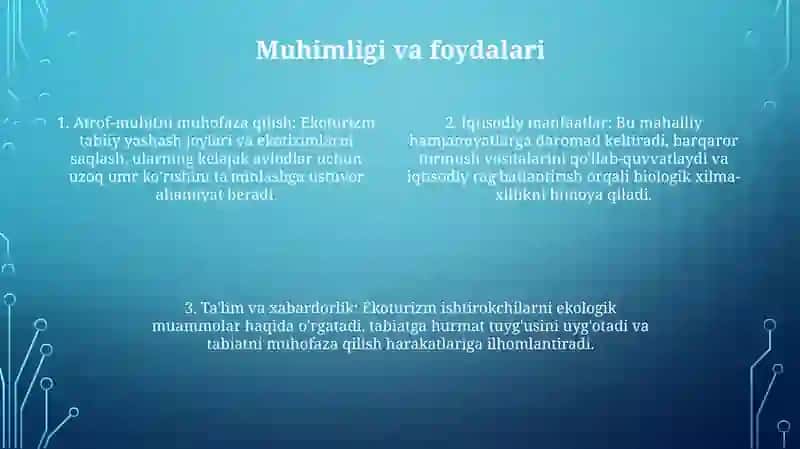 Ekoturizm 3