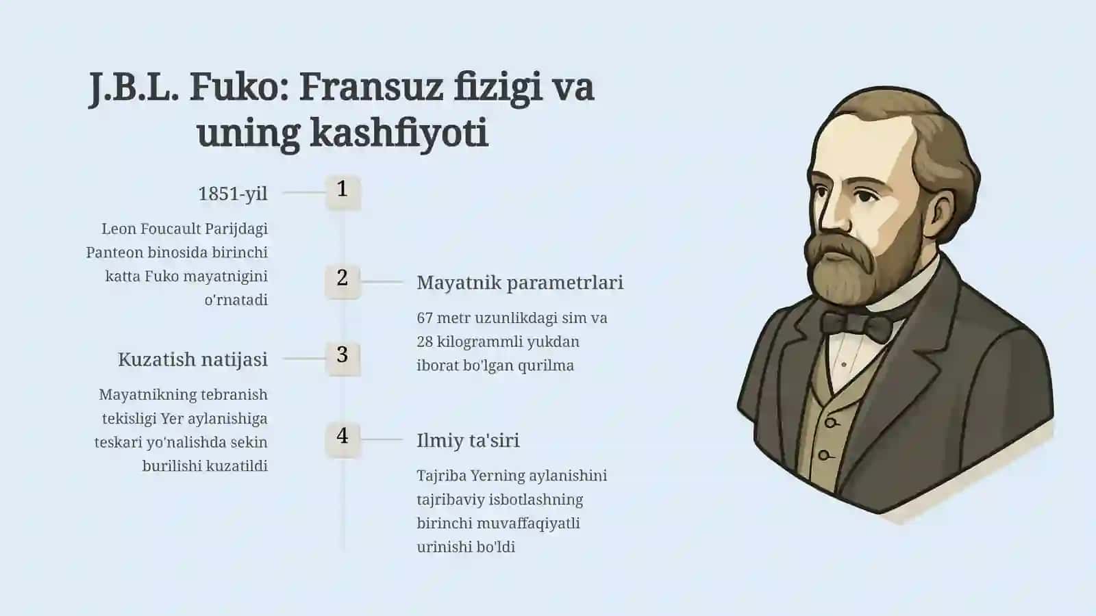 Fuko mayatnigi yerning aylanishini isbotlovchi mo'jiza 3