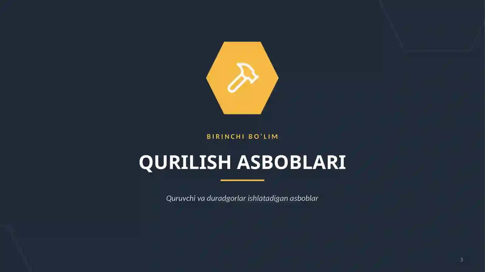 Ish qurollari 3