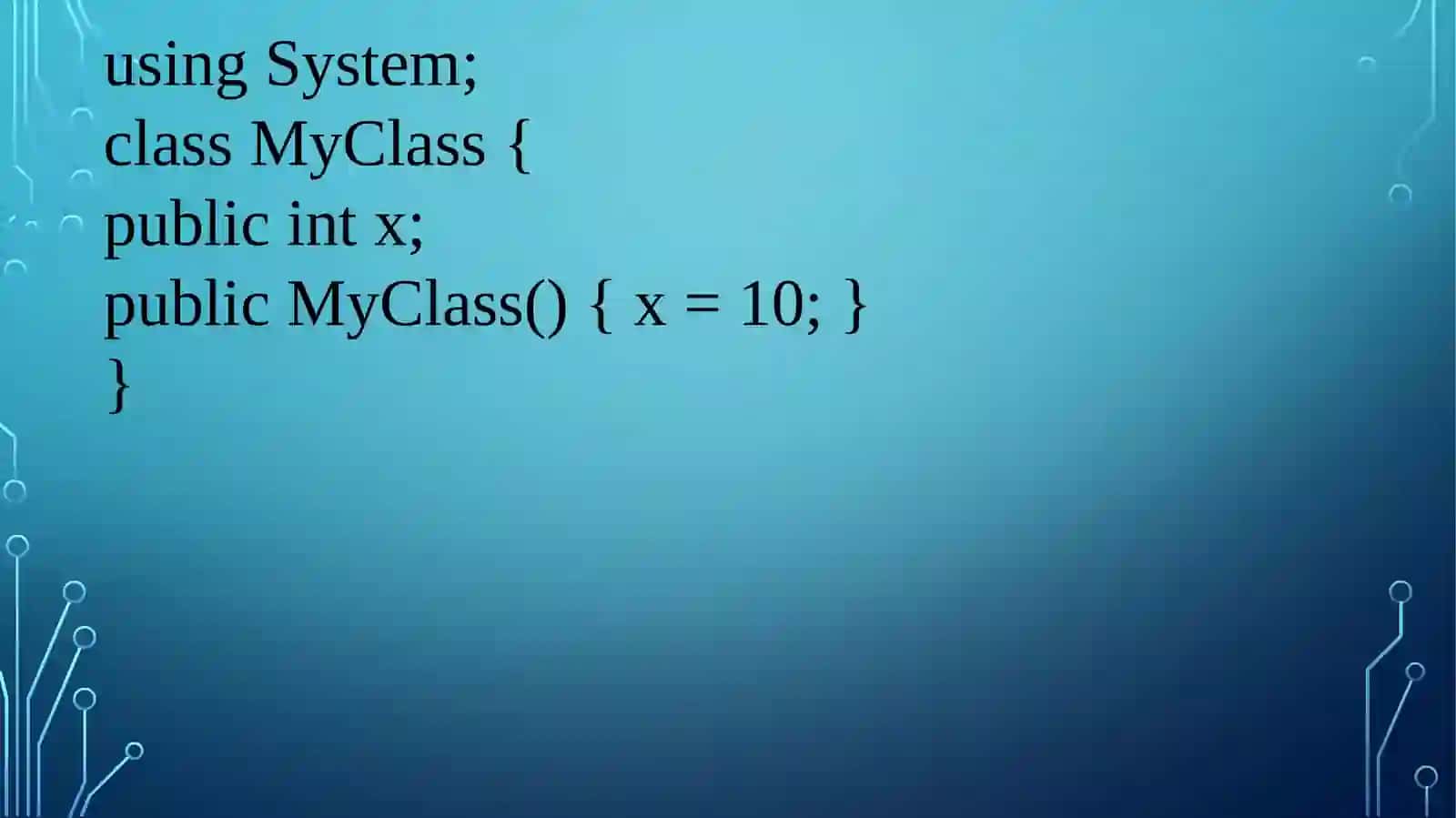 C# da Inkapsulyatsiya tushunchasi 3