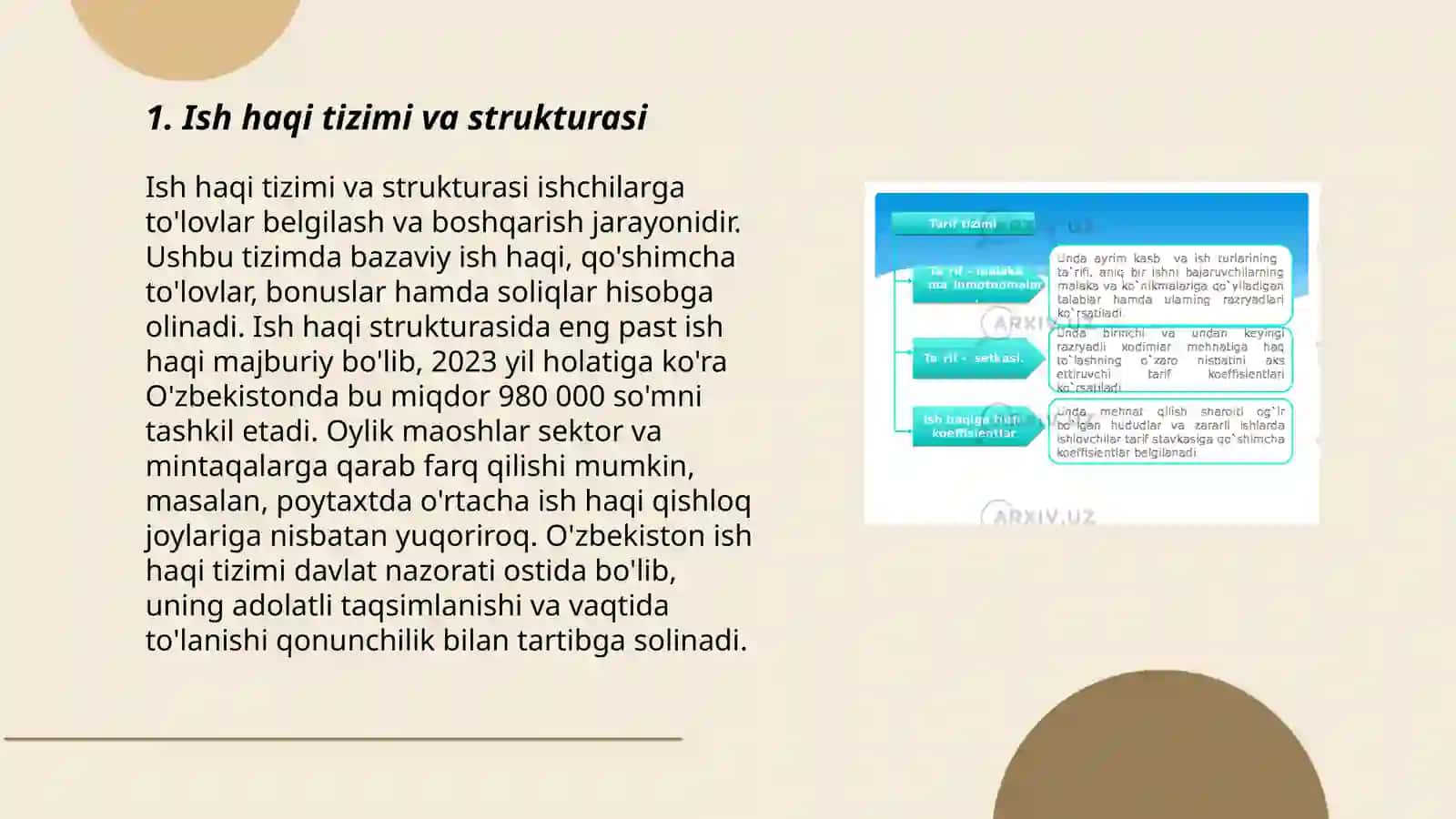 Ish haqi va mehnat munosabatlari 3