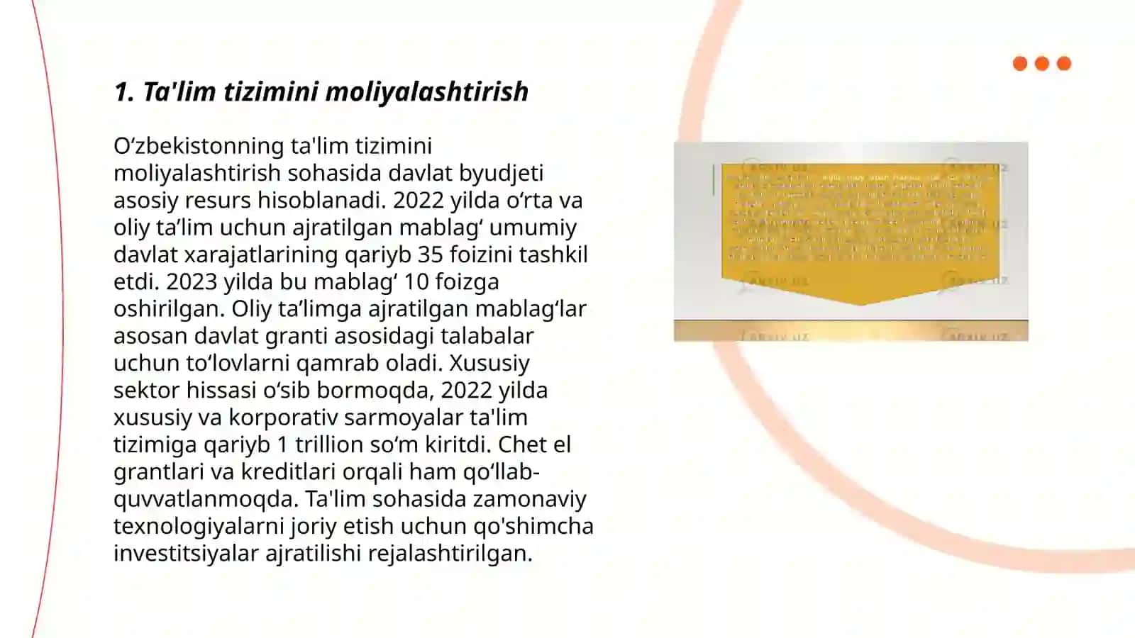 Jahonning rivojlangan davlatlarida ta'lim tizimi 3