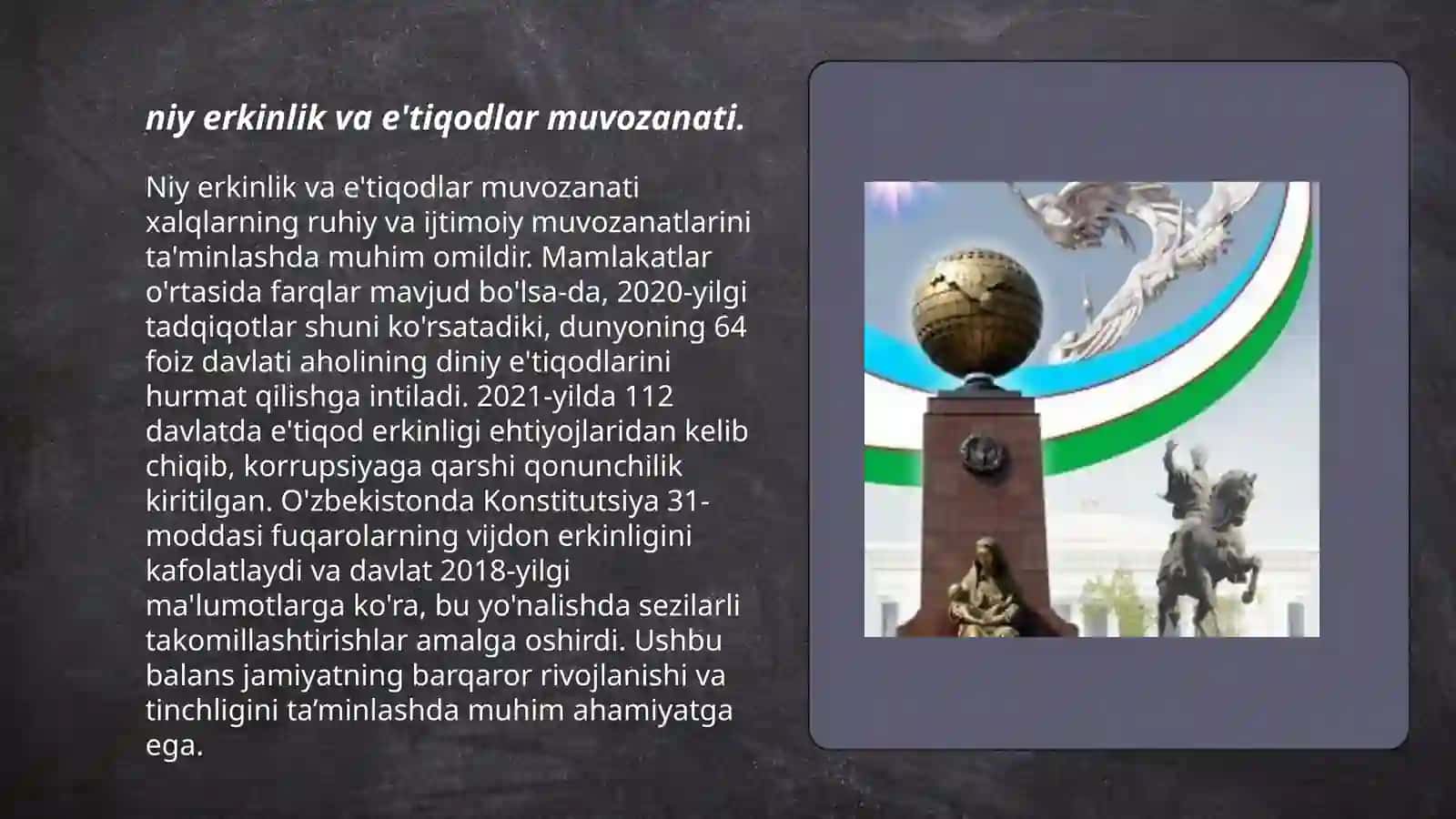 Oʻzbekistondagi Ma'naviy va Madaniy Taraqqiyot 3