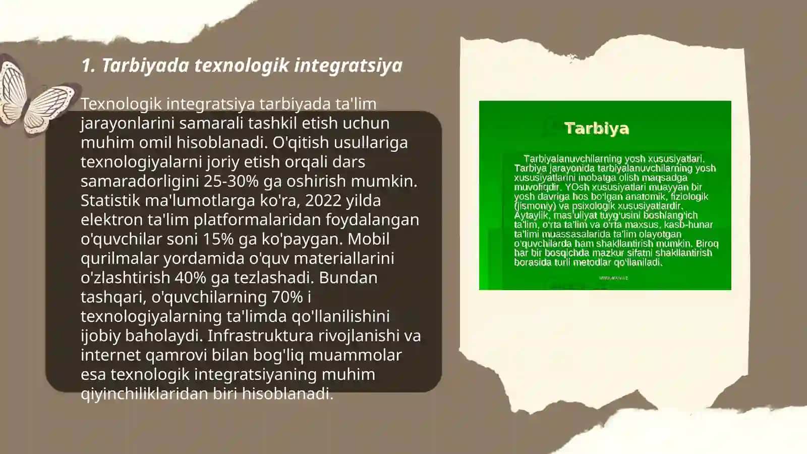 Tarbiyada texnologik yaxlitlikni 3