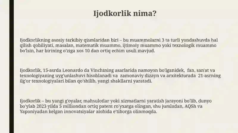 Kreativlik 3