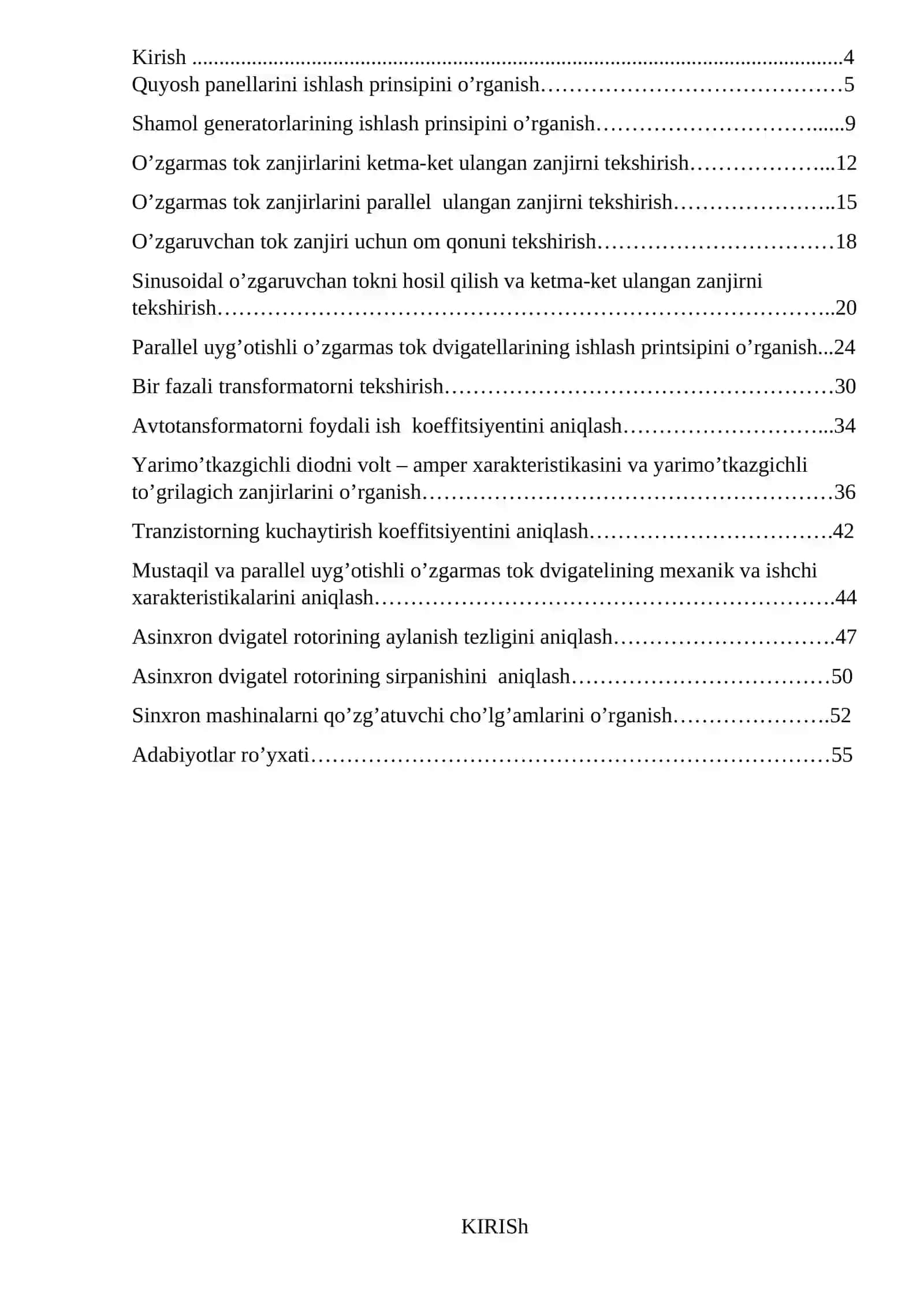 Yengil sanoat buyumlari konstruksiyasini ishlash va texnologiyasi (ipak mahsulotlari ishlab chiqarish, trikotaj, yig'irilgan ip ishlab chiqarish) 3