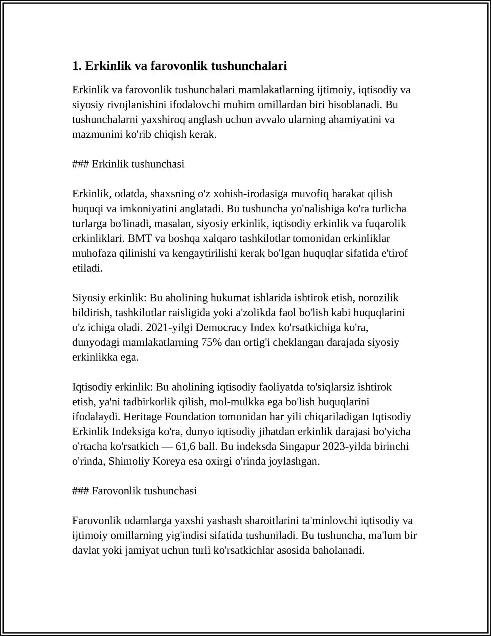 ERKIN VA FAROVON HAYOT MAZMUNI 3