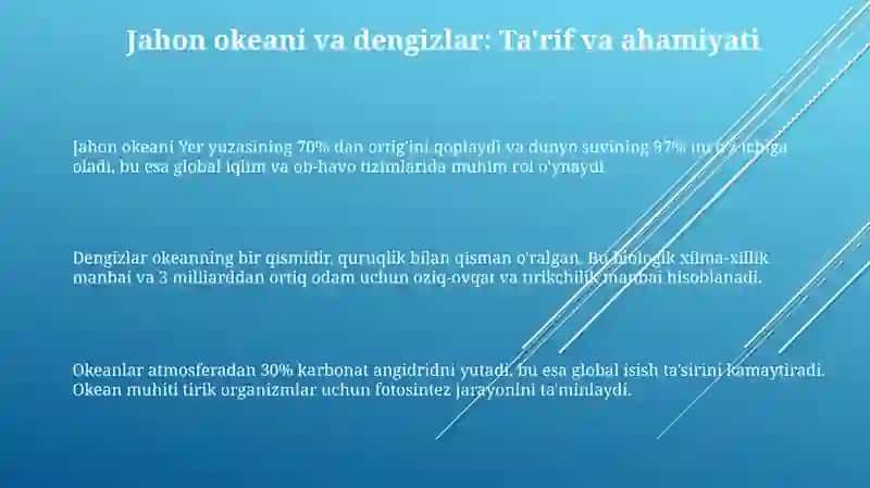 Jahon okeani va dengizlari 3