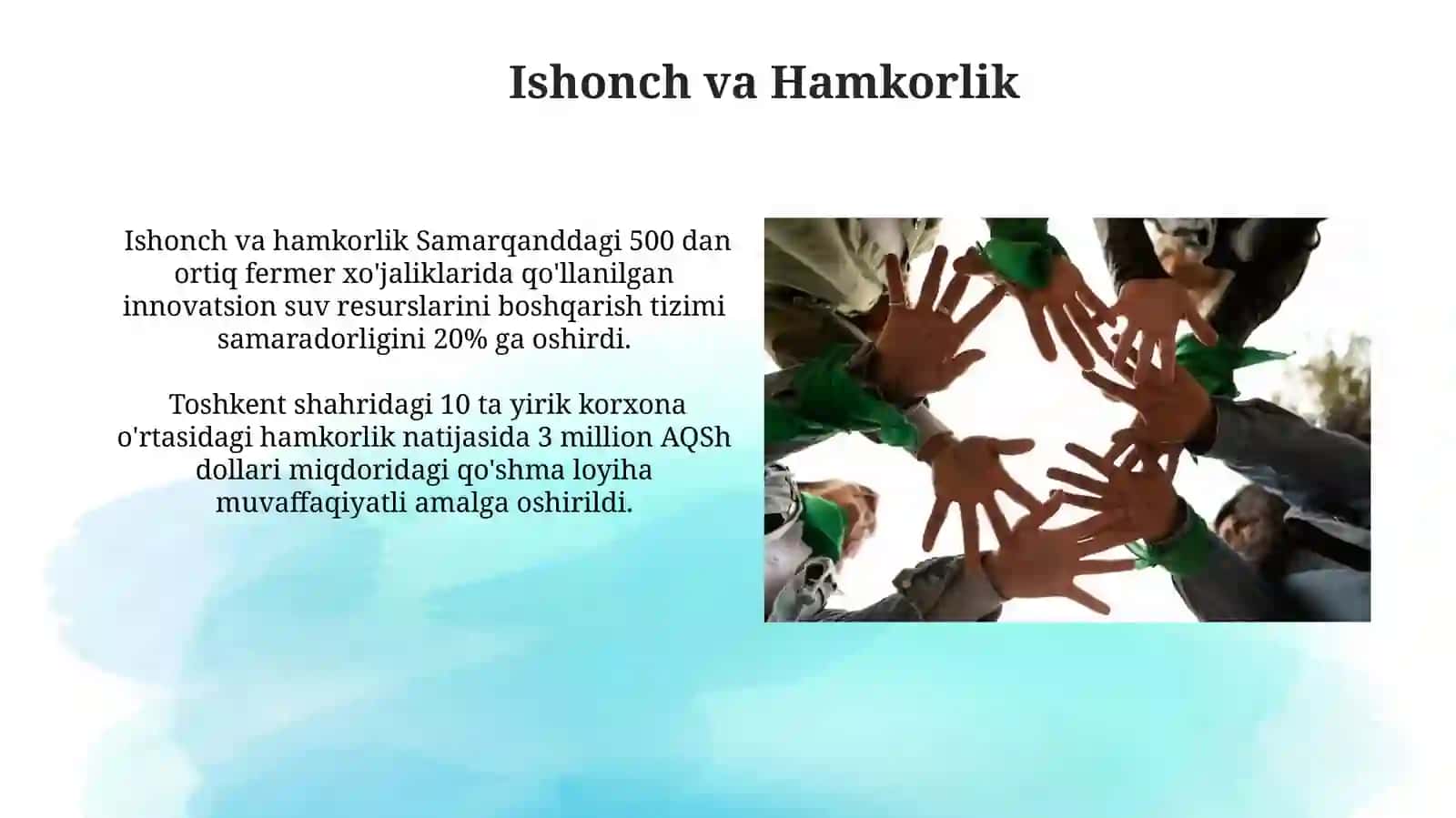 Jamoa tashkilotlarida ahillik 3